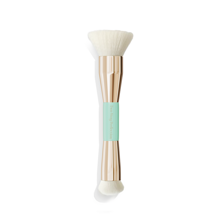 Two Way Perfection | Dual Ended Makeup Brush for Blending & Contouring - Sundayz Glam